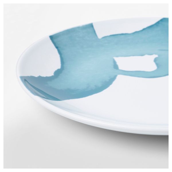 Десертная тарелка БЕХАГА, темная бирюза (21 см) - схема-чертеж с размерами