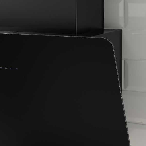 Колпак вытяжного шкафа стенного крепл, черный IKEA FINSMAKARE ФИНСМАКАРЕ 403.939.58 - фото 7