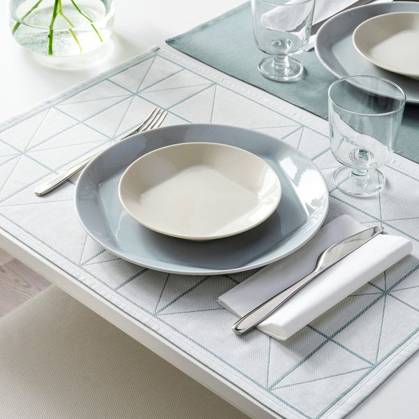 Полотенце кухонное, синий 40x60 см IKEA SANDVIVA САНДВИВА 704.644.16 - фото 4