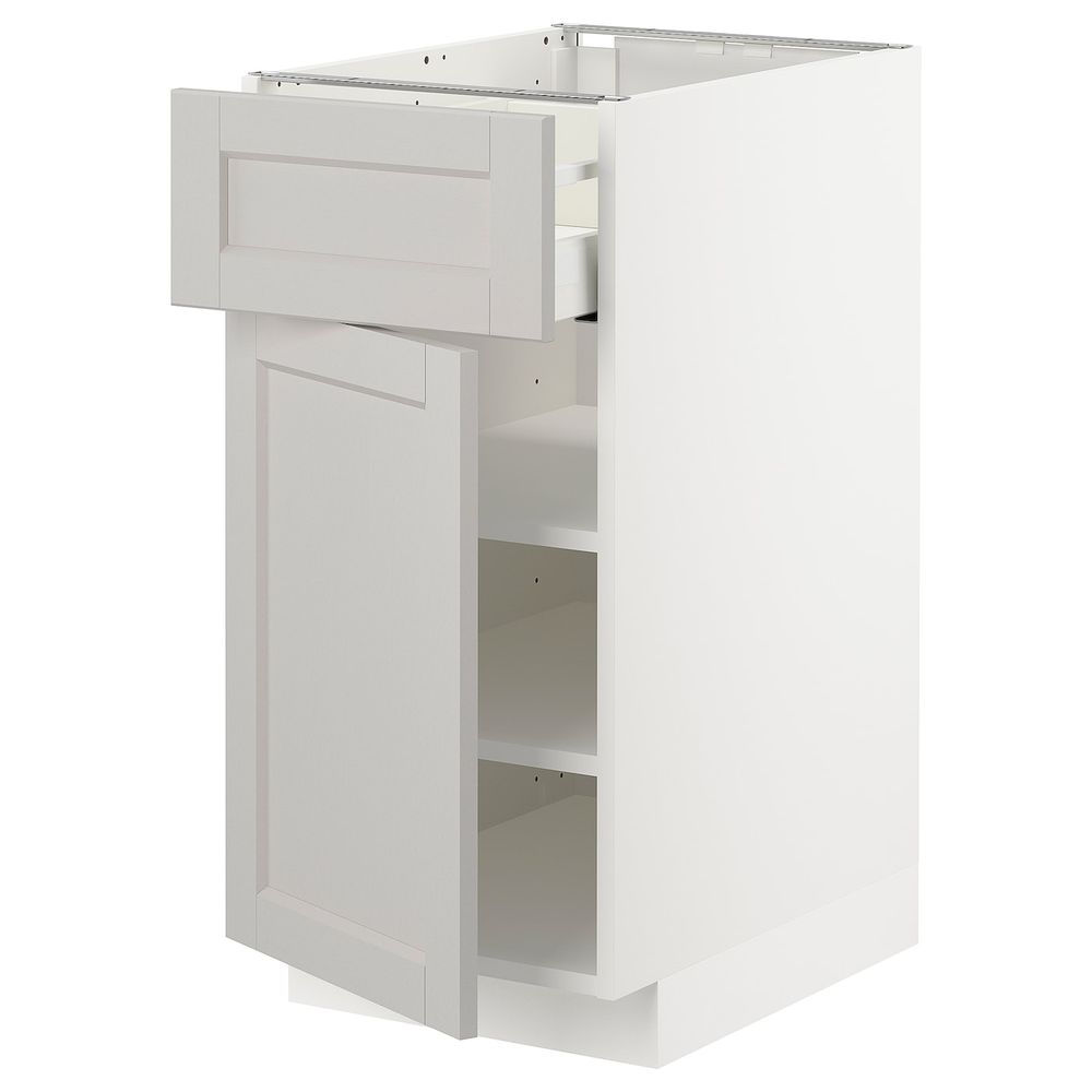 IKEA, вид спереди - схема-чертеж с размерами