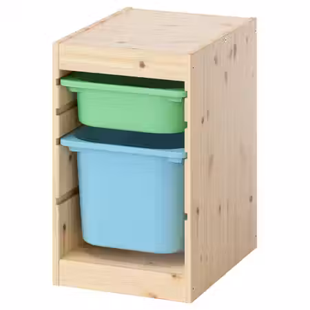 TROFAST Комбинация д/хранения+контейнеры