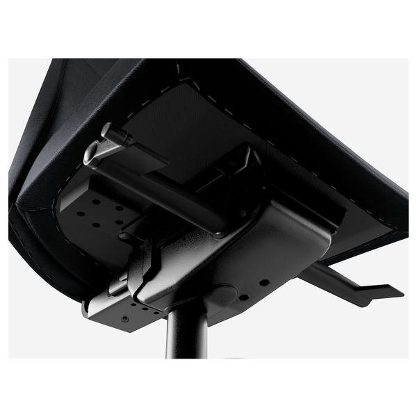 Рабочее кресло с подголовником ВОЛЬМАР, Мьюк черный - фото 6