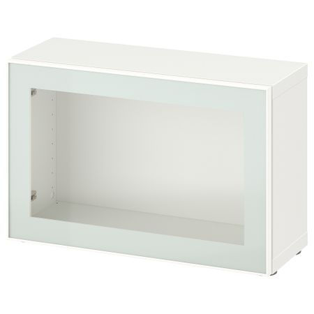 Стеллаж со стеклянная дверью IKEA BESTÅ БЕСТО 294.890.85