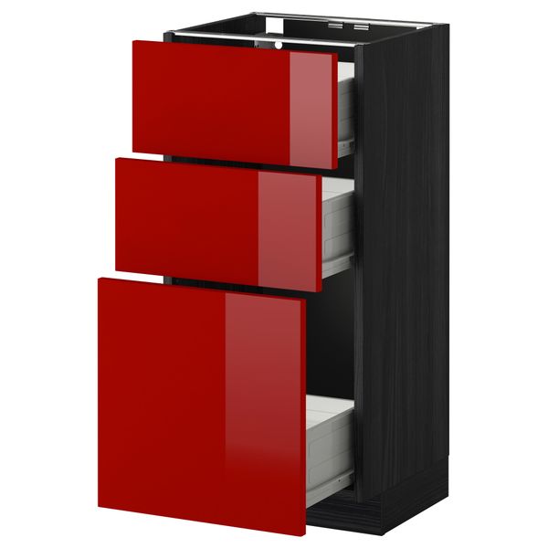 IKEA, вид спереди - схема-чертеж с размерами