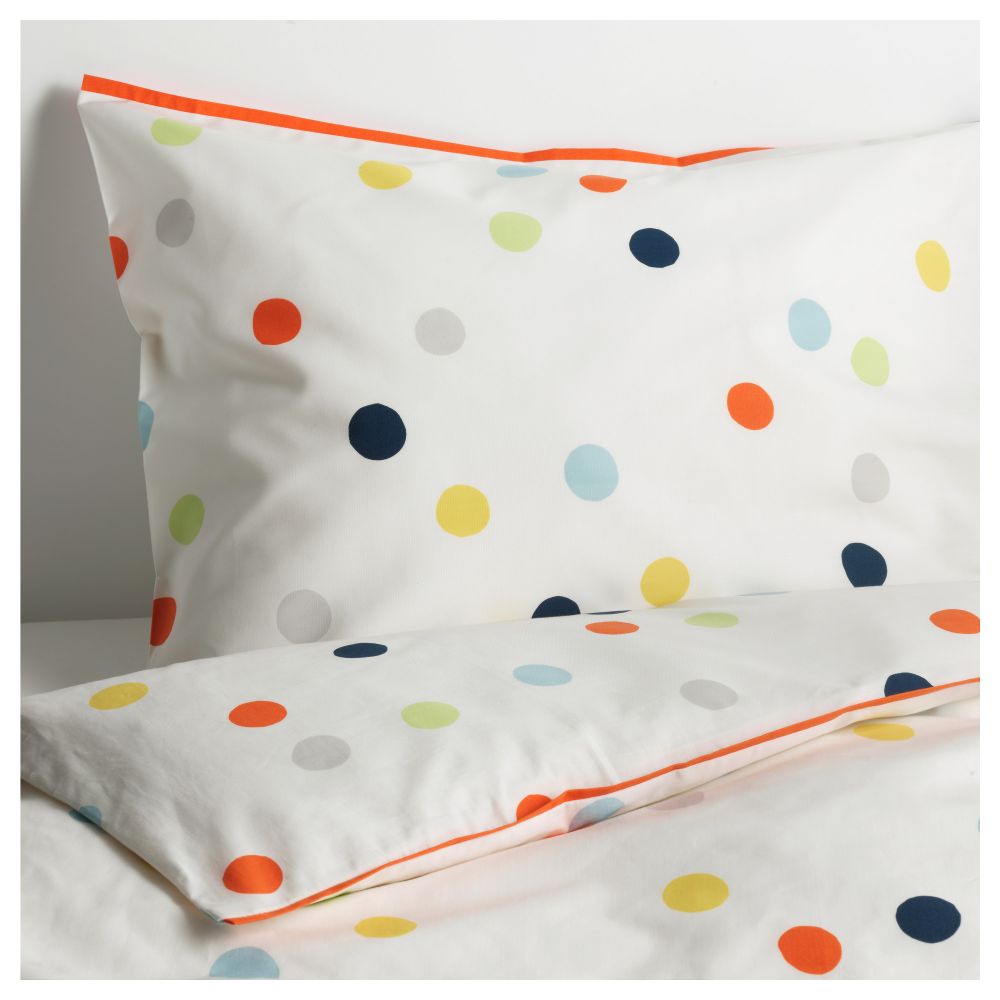 Пододеяльник и 1 наволочка ДРЁМЛАНД, разноцветный (150x200/50x70 см) - фото 1