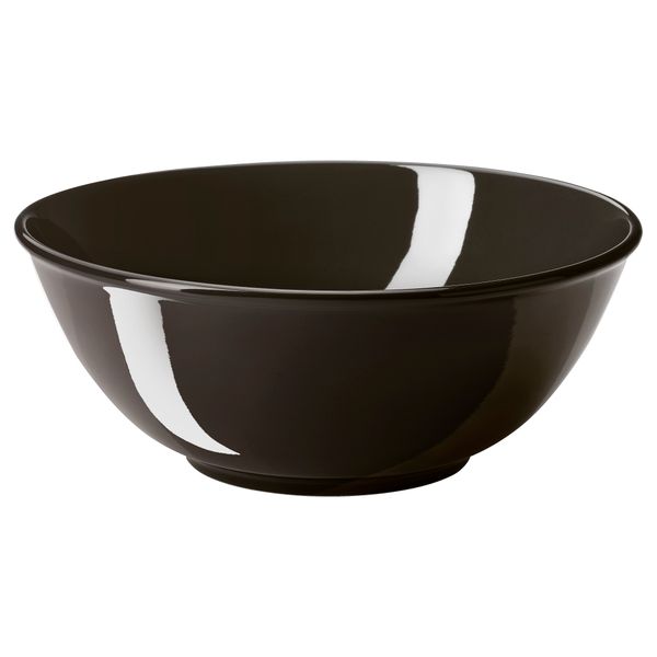 Миска сервировочная ВАРДАГЕН, темно-серый (24 см) - фото 1