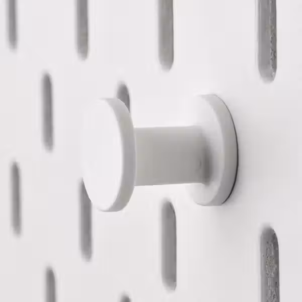 SKÅDIS Крючок - белый 19 мм - фото 4