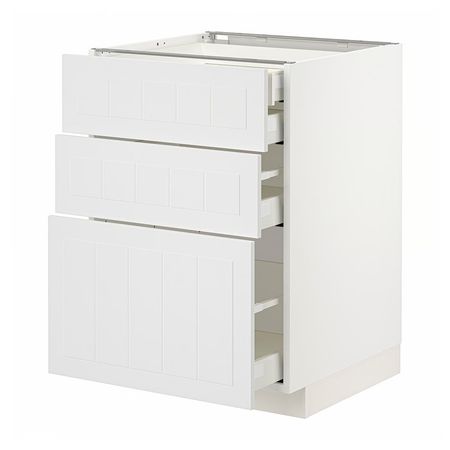 METOD / MAXIMERA Нплн шк 3 фасада/2низ/1срд/1выс ящ