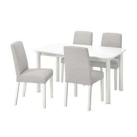 STRANDTORP / BERGMUND Стол и 4 стула