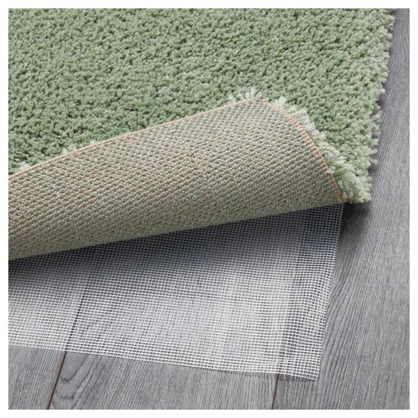 Ковер, длинный ворс ОДУМ, светло-зеленый - фото 3