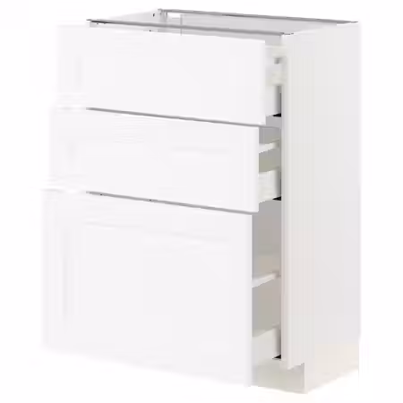 METOD / MAXIMERA Напольный шкаф с 3 ящиками