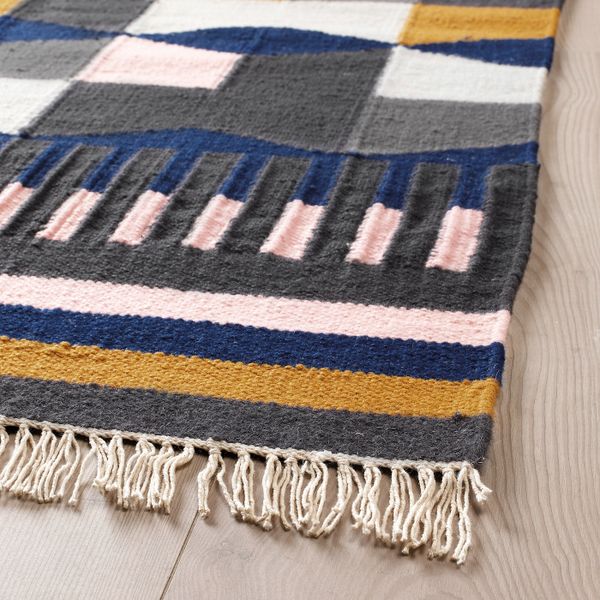 Ковер безворсовый, ручная работа/разноцветный 170x240 см IKEA TÅRBÄK ТОРБЭК 704.044.89 - фото 2