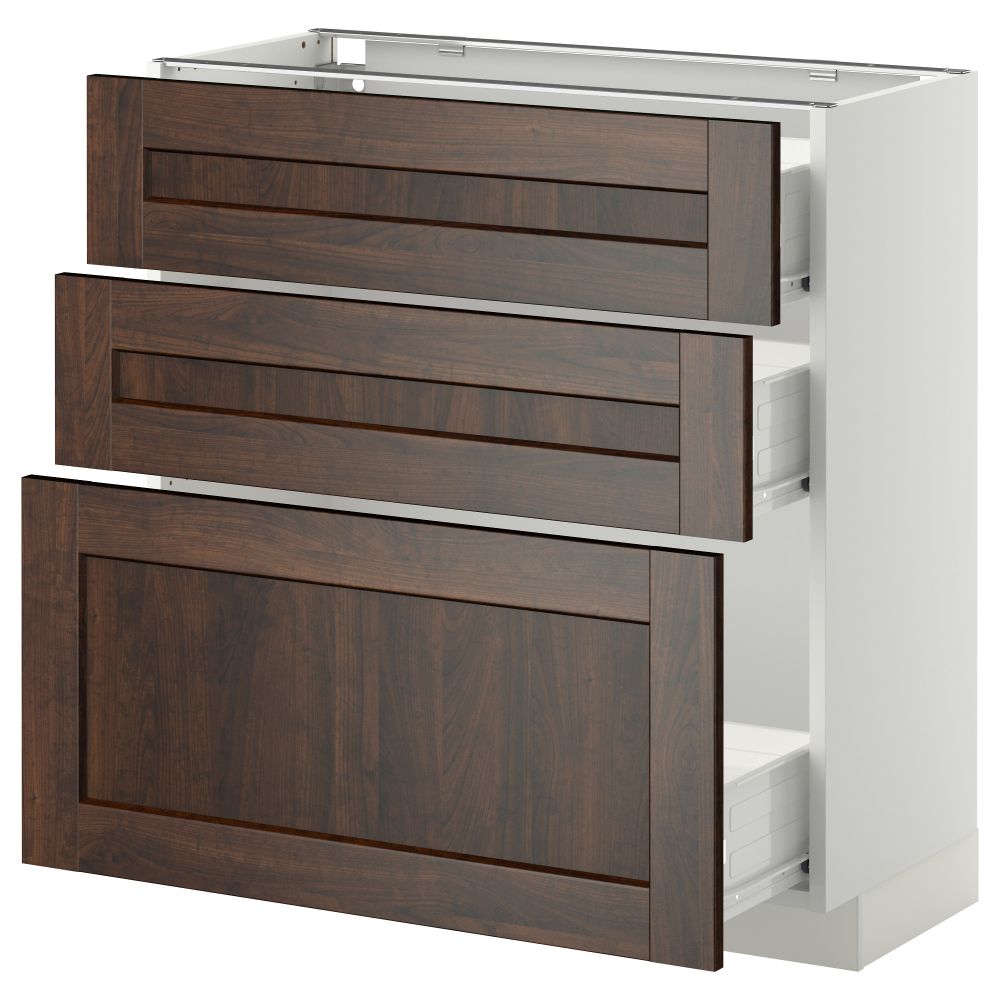 IKEA, вид спереди - схема-чертеж с размерами