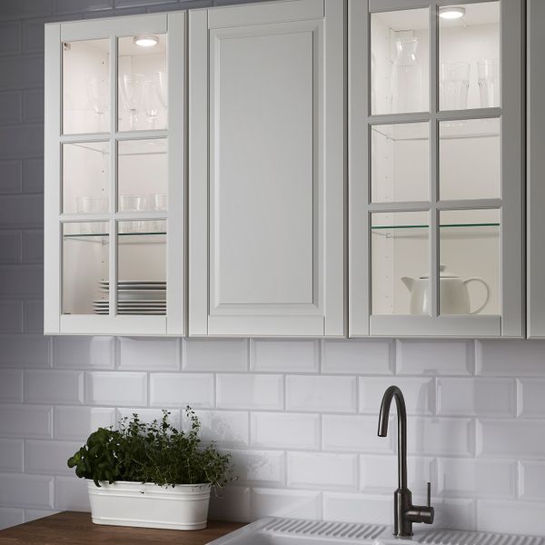 Софит светодиодный, цвет алюминия 6.8 см IKEA VAXMYRA ВАКСМЮРА 904.218.93 - фото 6