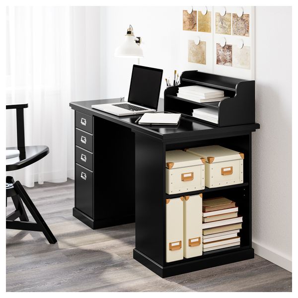 Столешница КЛИМПЕН, черный (120x60 см) - фото 2