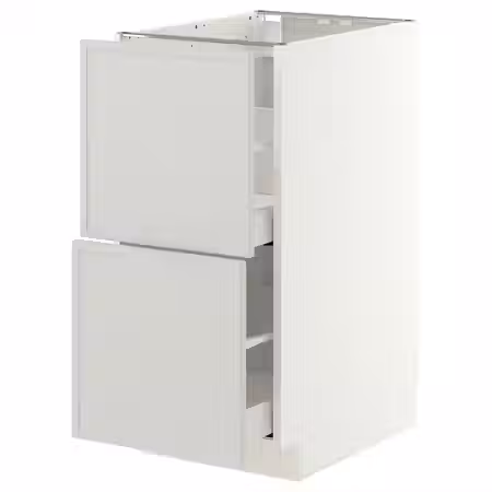 METOD / MAXIMERA Напольный шкаф 2фасада/2выс ящика