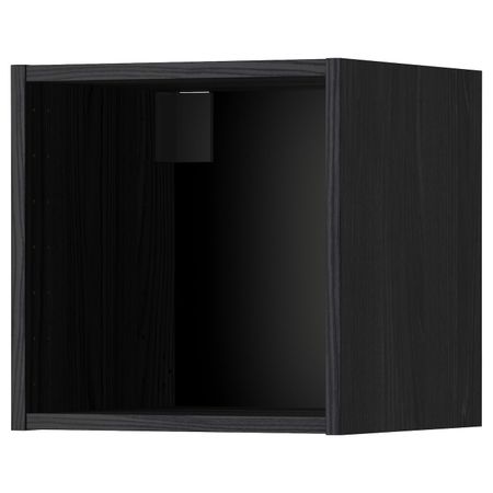 Каркас навесного шкафа, под дерево черный 40x37x40 см IKEA МЕТОД 603.680.19