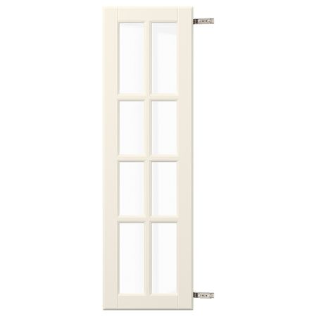Дверца с петлями, белый с оттенком 30x100 см IKEA BODBYN БУДБИН 692.868.54