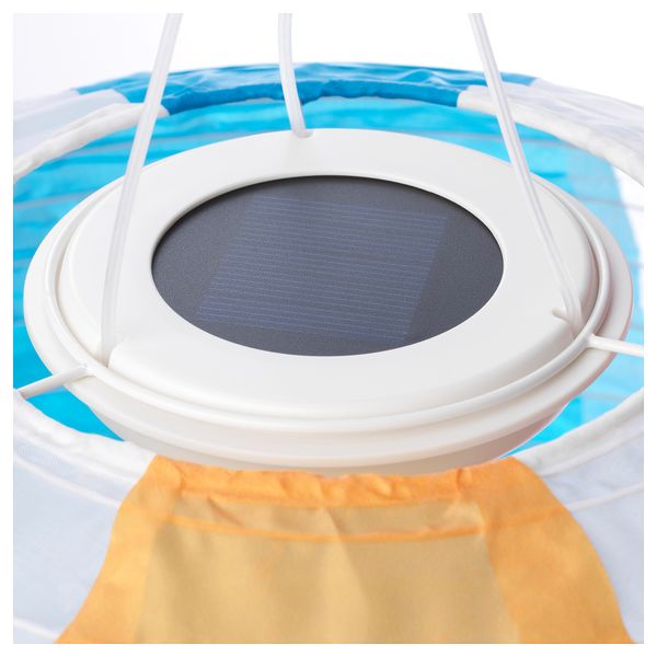 Подвесная светодиодная лампа СОЛВИДЕН, для сада, шаровидный разноцветный (45 см) - фото 2