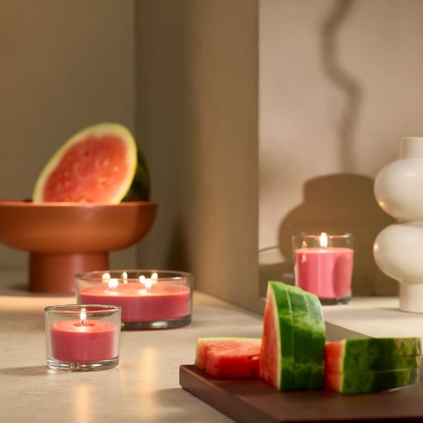 LOTSFÅGEL ЛОТСФОГЕЛЬ Ароматич свеча в стакане, 3 фитиля - фото 3