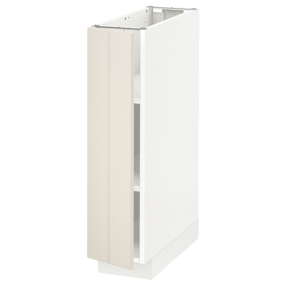 Напольный шкаф с полками IKEA METOD МЕТОД 592.264.84 - схема-чертеж с размерами