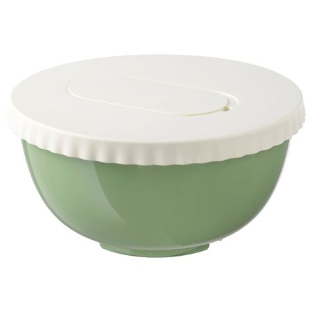 Миска с крышкой, зеленый 4 л IKEA ALLEHANDA АЛЛЕХАНДА 803.756.36
