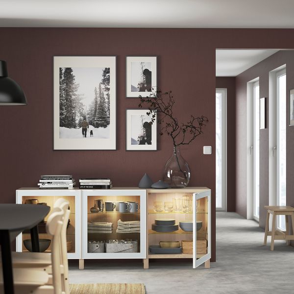 Комбинация для хранения с дверцами IKEA BESTÅ БЕСТО 394.888.15 - фото 6