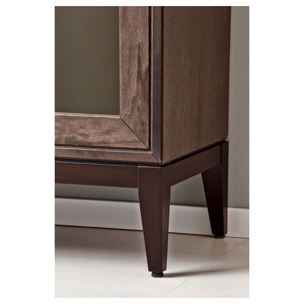 Шкаф-витрина РЕЖИССЁР, коричневый (78x203 см) - фото 4