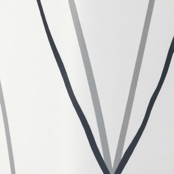 Штора для ванной, белый черный, серый, 180x200 см IKEA ФЁЛЬЙАРЕН 603.490.16 - фото 3