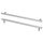 KALLRÖR Ручка - нержавеющ сталь 405 мм