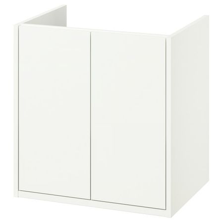 HAVBÄCK Шкаф под раковину с дверцами - белый 60x48x63 см