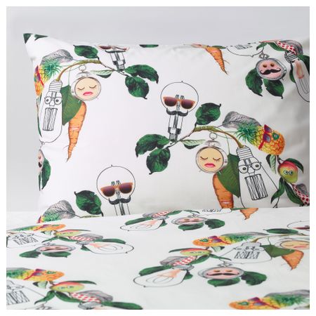 Пододеяльник и 1 наволочка СТУНСИГ, ветка (150x200/50x70 см)