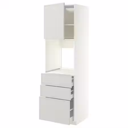 METOD / MAXIMERA Высокий шкаф д/духовки/дверь/3ящика