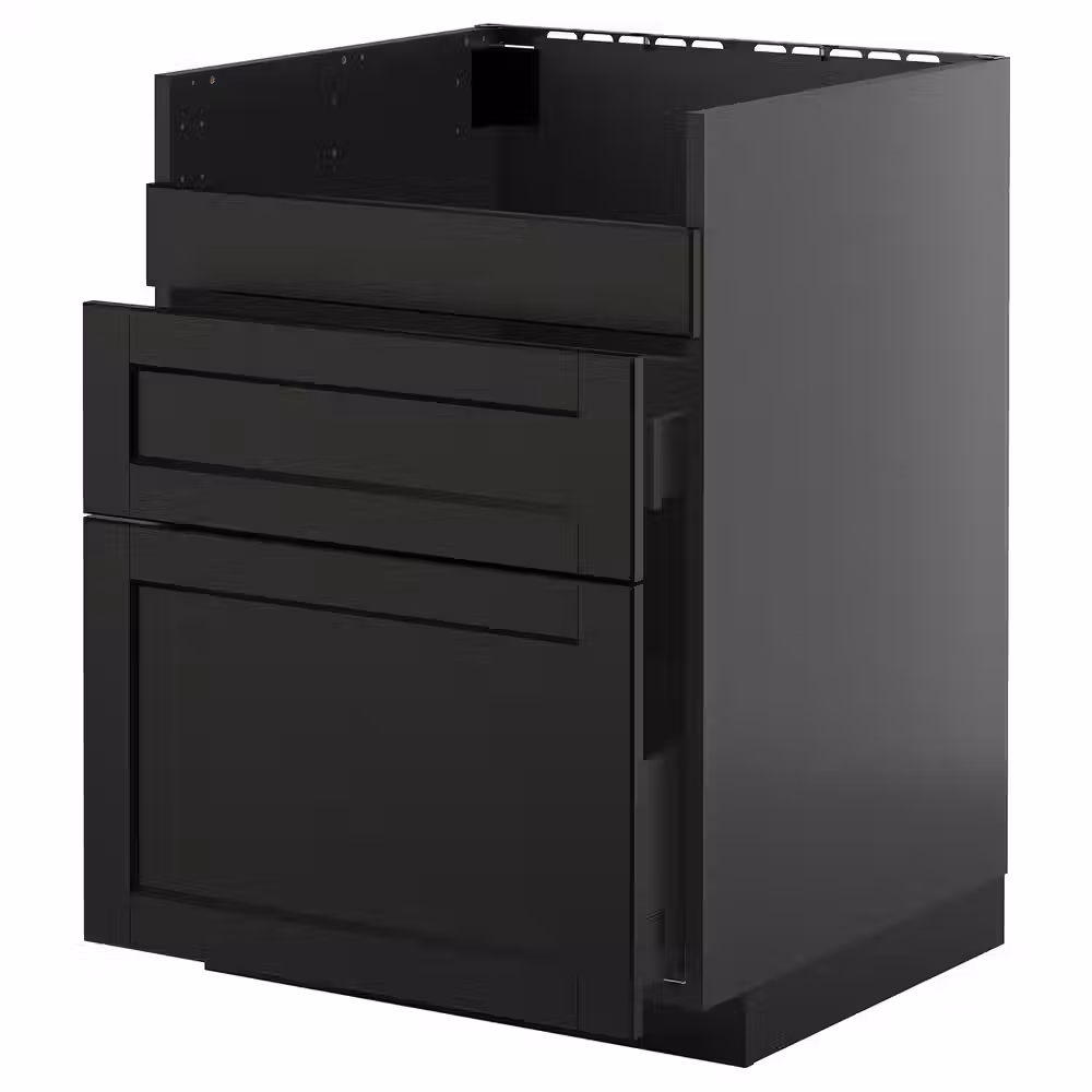 METOD / KNIVSHULT Напол шк д/мойки ХАВСЕН/3фасада/2ящ - фото 1