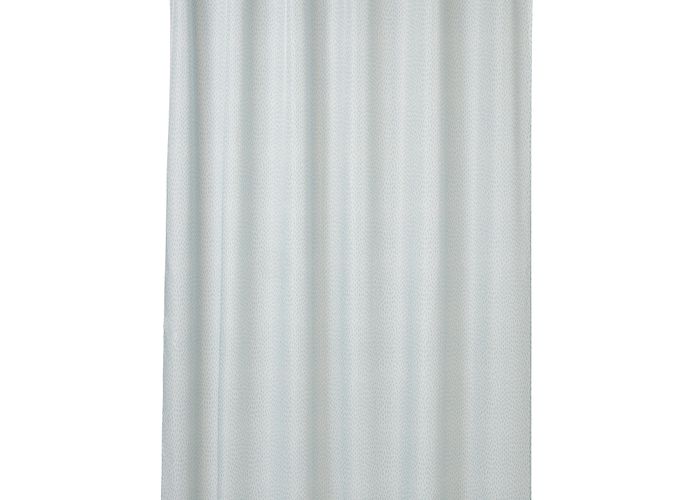 Штора для ванной, белый, бирюзовый, 180x200 см IKEA RÅNEÄLVEN РОНЭЛЬВЕН 505.128.52