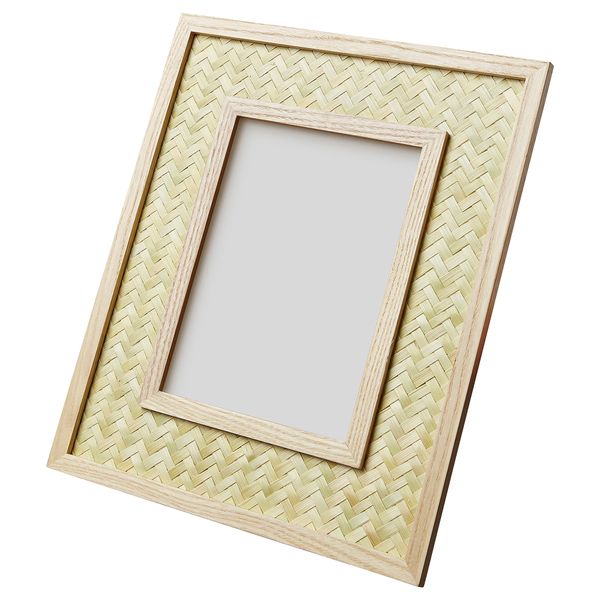 Рама, 13x18 см, естественный IKEA PARKSYRLIG СИРЛИГREN 405.341.90 - фото 3