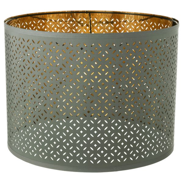 Абажур НИМО, зеленый, желтая медь - фото 1