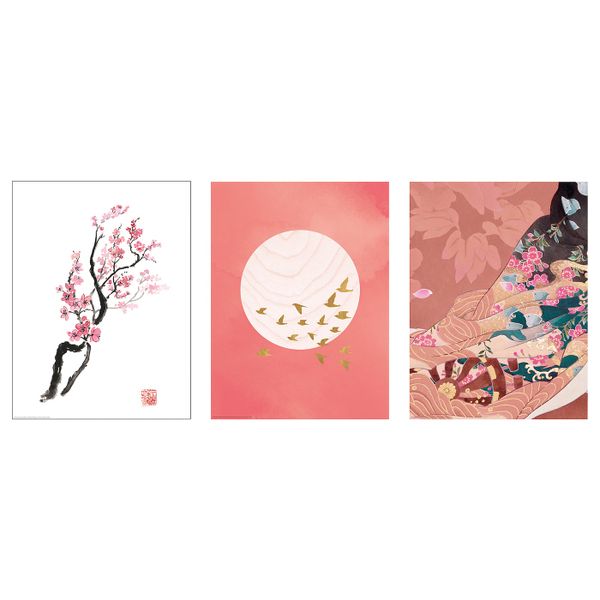 Постер, Ветка вишни в цвету 30x40 см IKEA BILD БИЛЬД 404.914.64 - фото 1