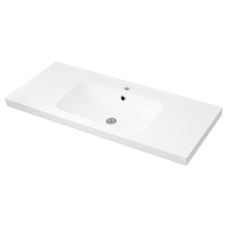 Одинарная раковина, 123x49x6 см IKEA ODENSVIK ОДЕНСВИК 201.939.41