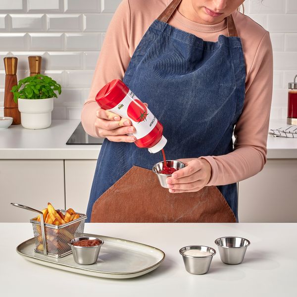 Миска для соуса, комплект из 4 шт., нержавеющая сталь IKEA GRILLTIDER ГРИЛЛЬТИДЕР 005.422.48 - фото 4