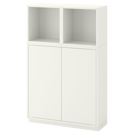 Комбинация шкафов с цоколем ЭКЕТ, белый (70x25x108 см)