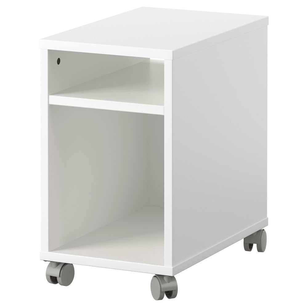 Прикроватный столик ОЛТЕДАЛЬ, белый (32x50 см) - фото 1