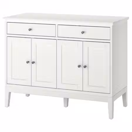 IDANÄS Сервант - белый 124x50x95 см
