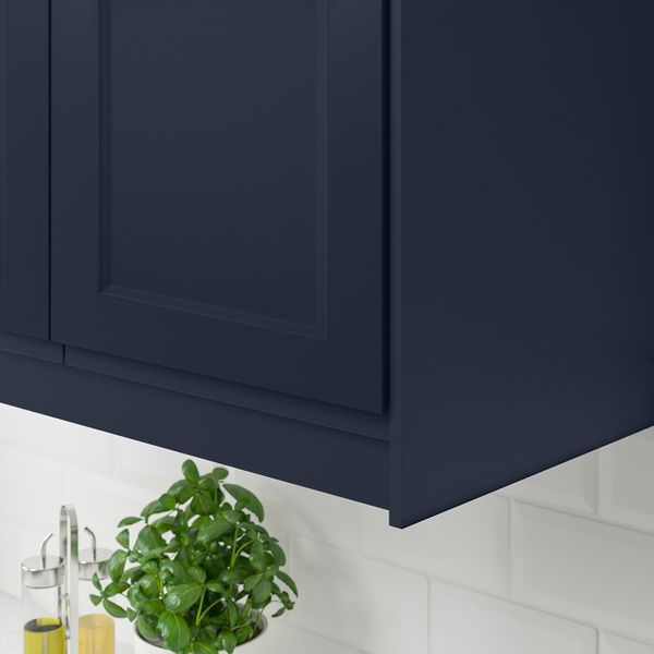 Карниз декоративный закругленный, матовая поверхность синий 221 см IKEA AXSTAD АКСТАД 204.912.00 - фото 2