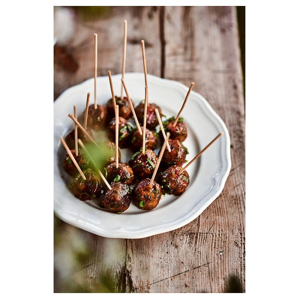 Десертная тарелка АРВ, белый (22 см) - схема-чертеж с размерами