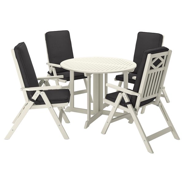 Стол + 4 кресла, для сада IKEA BONDSTOCKHOLM СТОКГОЛЬМMEN БОНДХОЛЬМЕН 695.498.84 - фото 2
