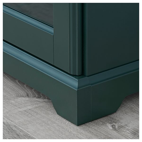 Сервант ЛИАТОРП, темный оливково-зеленый (145x87 см) - фото 7