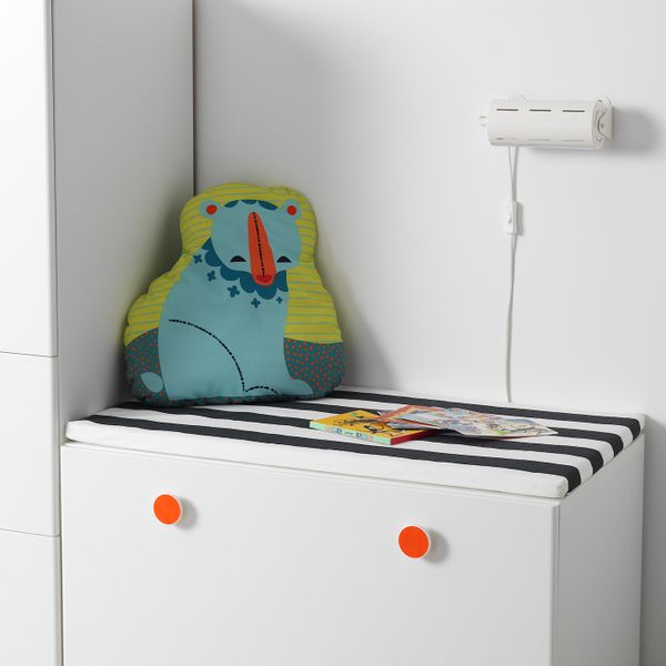 Подушка на скамью, черный 90x49x3 см IKEA HEMMAHOS ХЕММАХОС 703.662.08 - фото 2