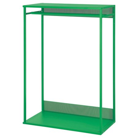 PLATSA Открытый модуль для одежды - зеленый 80x40x120 см