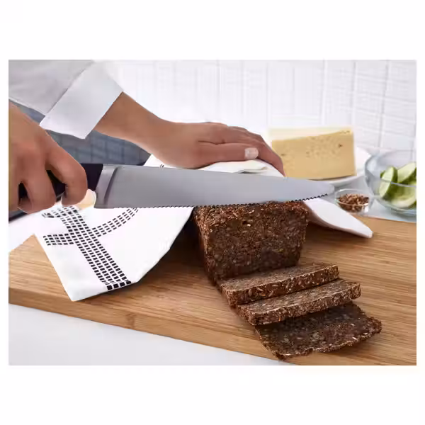 VÖRDA Нож для хлеба - чёрный 23 см - фото 2